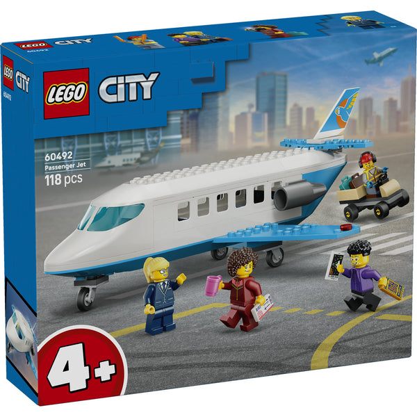 LEGO City 60492 — Avion cu reacție pentru pasageri – imagine 2