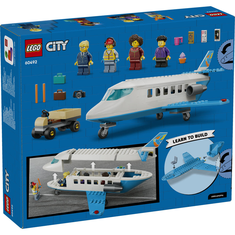 LEGO City 60492 — Avion cu reacție pentru pasageri – imagine 3
