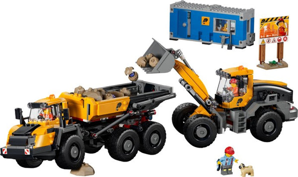 LEGO City 60494 — Camion basculant și încărcător frontal