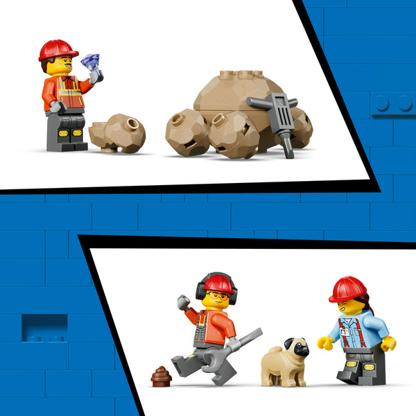 LEGO City 60494 — Camion basculant și încărcător frontal – imagine 6