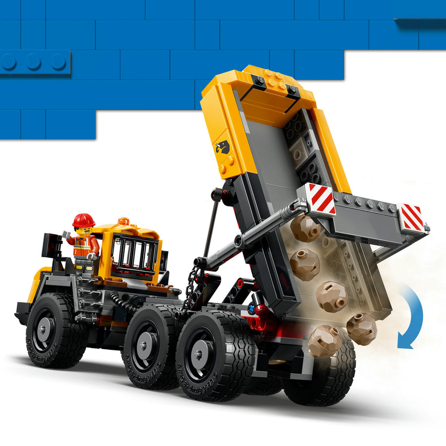 LEGO City 60494 — Camion basculant și încărcător frontal – imagine 7