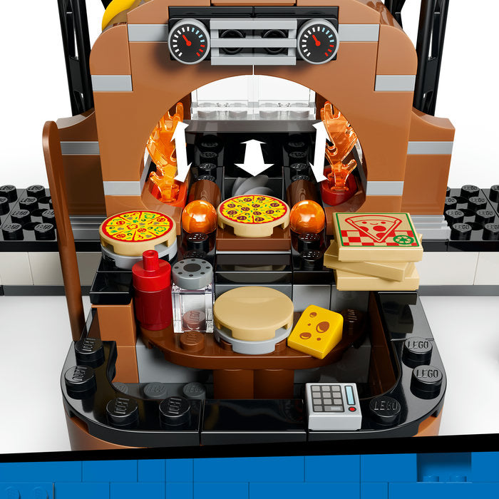 LEGO City 60496 — Experiența livrării de pizza cu vehicule – imagine 9