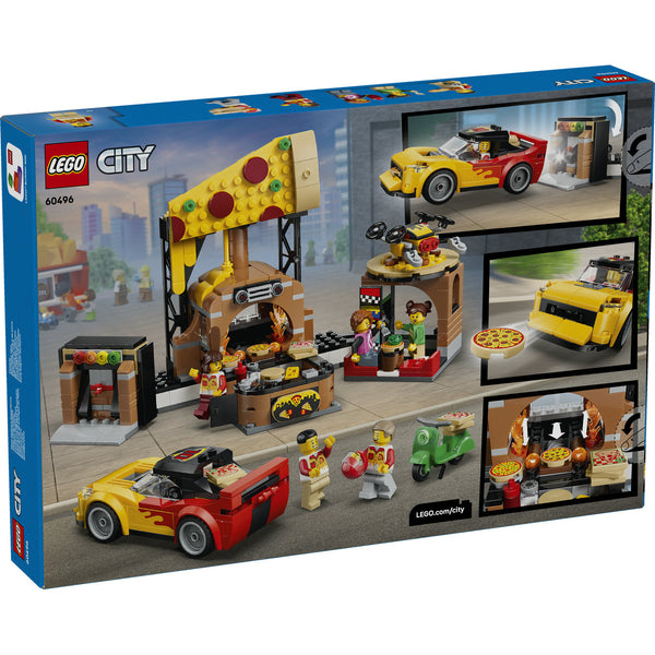 LEGO City 60496 — Experiența livrării de pizza cu vehicule – imagine 3