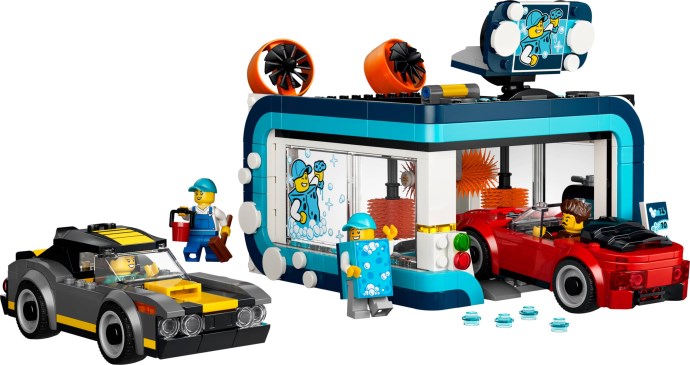 LEGO City 60497 — Spălătorie auto drive-thru
