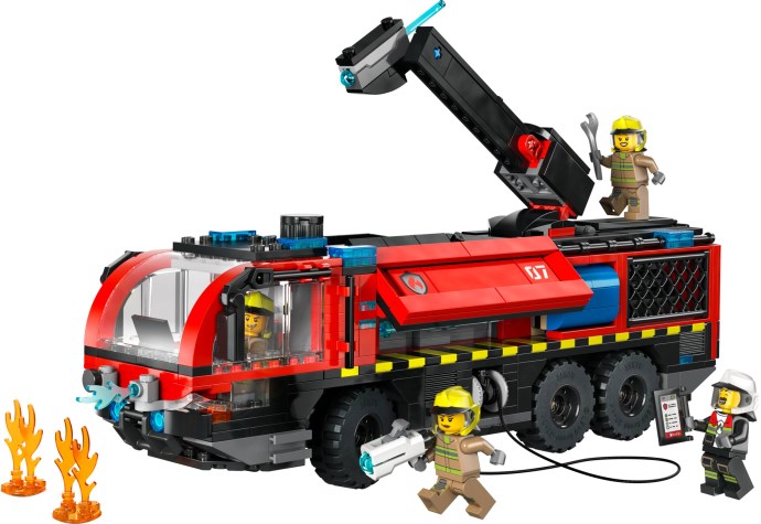 LEGO City 60499 — Autospecială de pompieri la aeroport