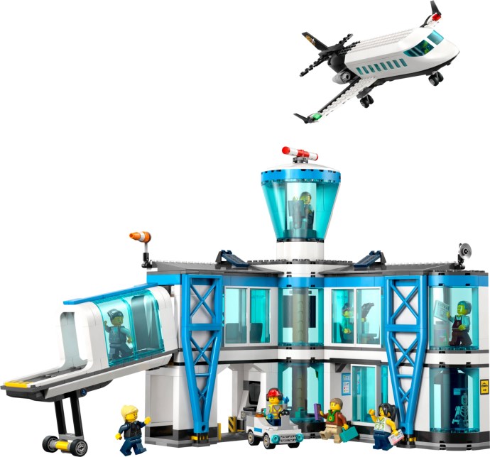 LEGO City 60502 — Aeroport cu avion