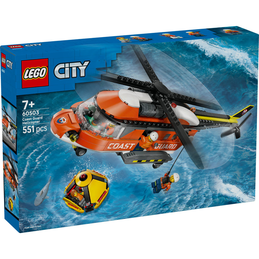 LEGO City 60503 — Elicopter al Pazei de Coastă – imagine 2
