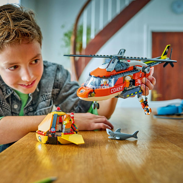 LEGO City 60503 — Elicopter al Pazei de Coastă – imagine 4
