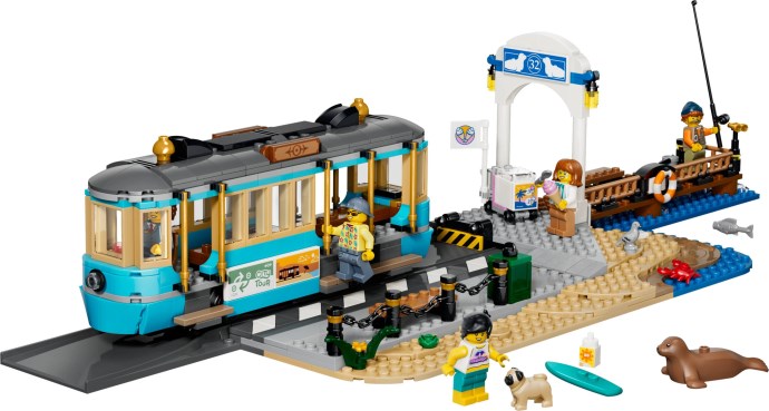 LEGO City 60506 — Tramvai de plajă clasic