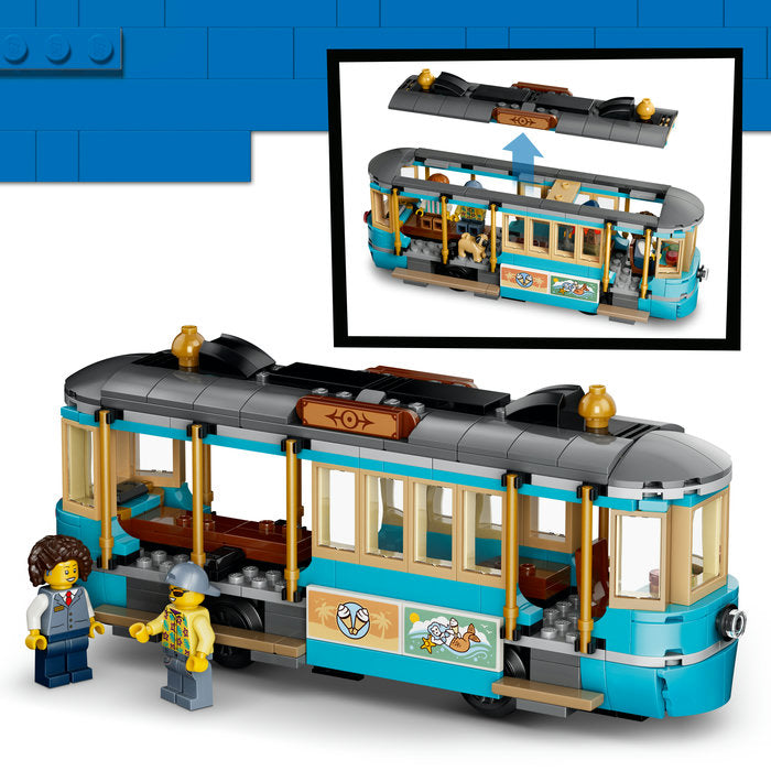LEGO City 60506 — Tramvai de plajă clasic – imagine 9