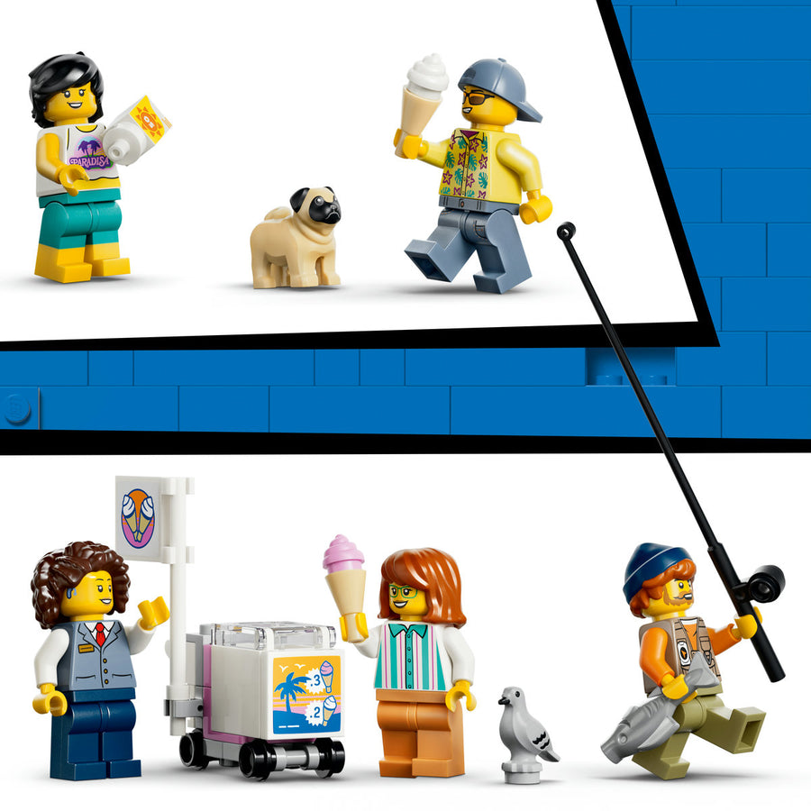 LEGO City 60506 — Tramvai de plajă clasic – imagine 6