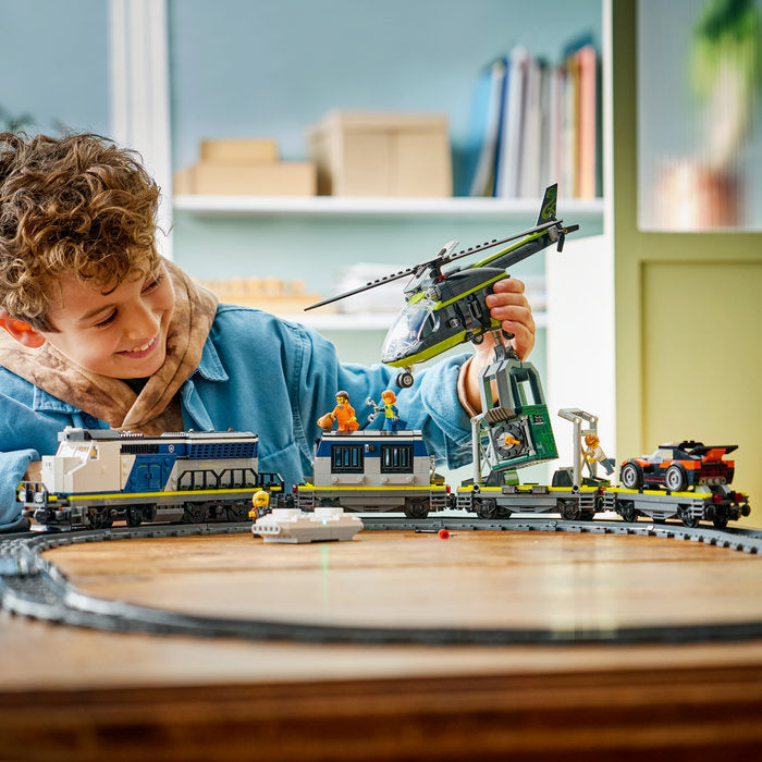 LEGO City 60508 — Jaf în trenul poliției – imagine 8
