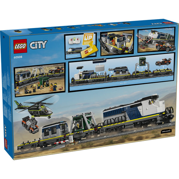 LEGO City 60508 — Jaf în trenul poliției – imagine 3