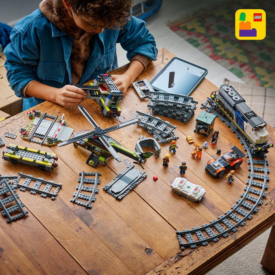 LEGO City 60508 — Jaf în trenul poliției – imagine 4