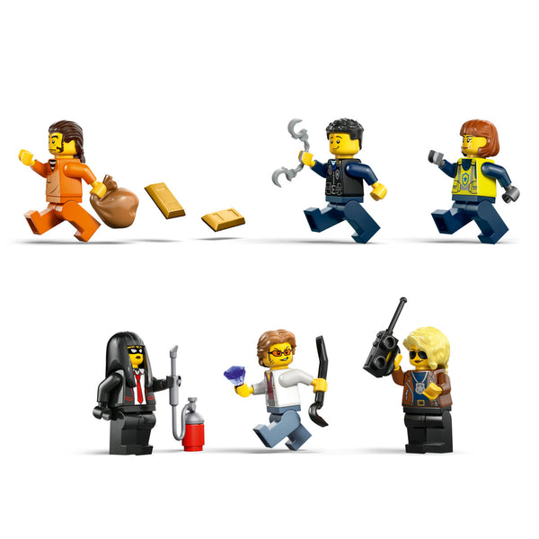 LEGO City 60508 — Jaf în trenul poliției – imagine 6
