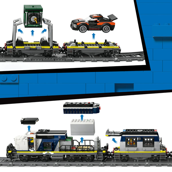 LEGO City 60508 — Jaf în trenul poliției – imagine 7