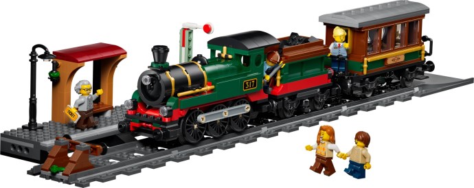 LEGO City 60511 — Tren cu aburi vintage