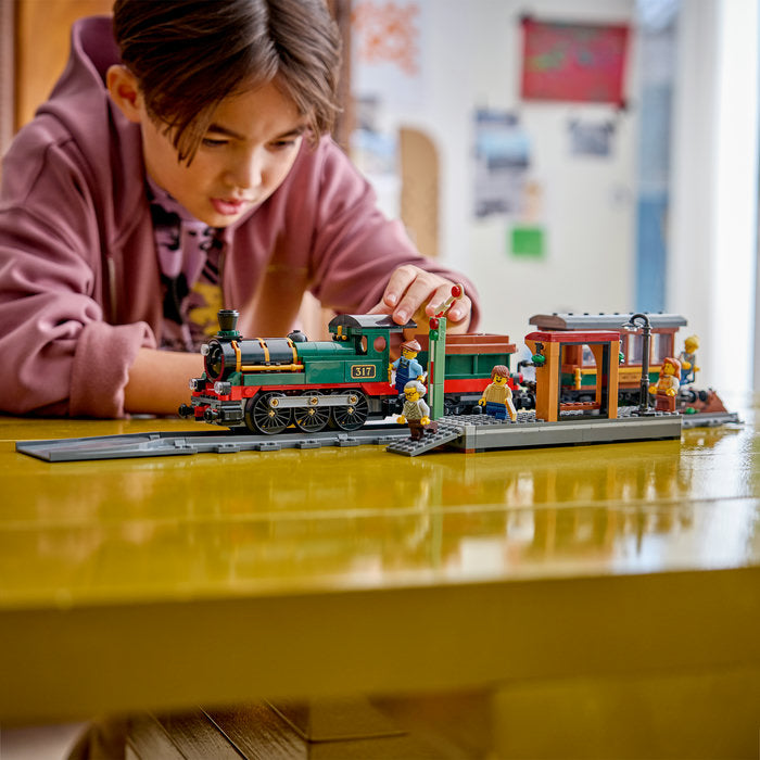 LEGO City 60511 — Tren cu aburi vintage – imagine 8