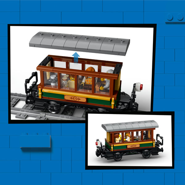 LEGO City 60511 — Tren cu aburi vintage – imagine 5