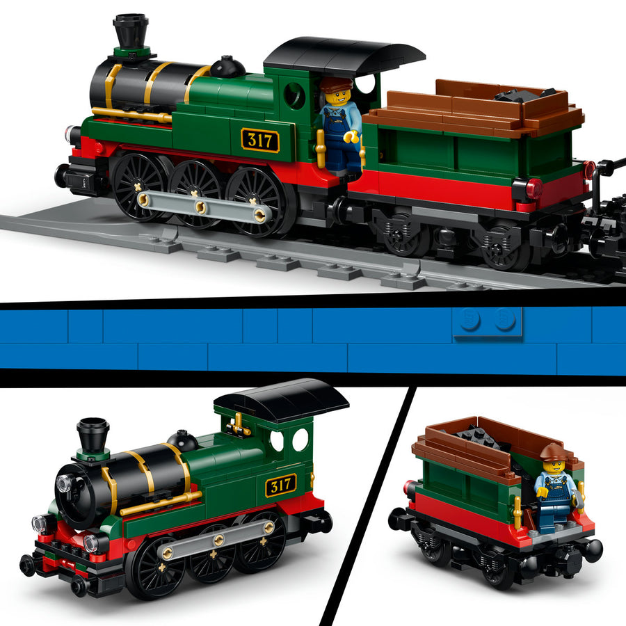 LEGO City 60511 — Tren cu aburi vintage – imagine 7