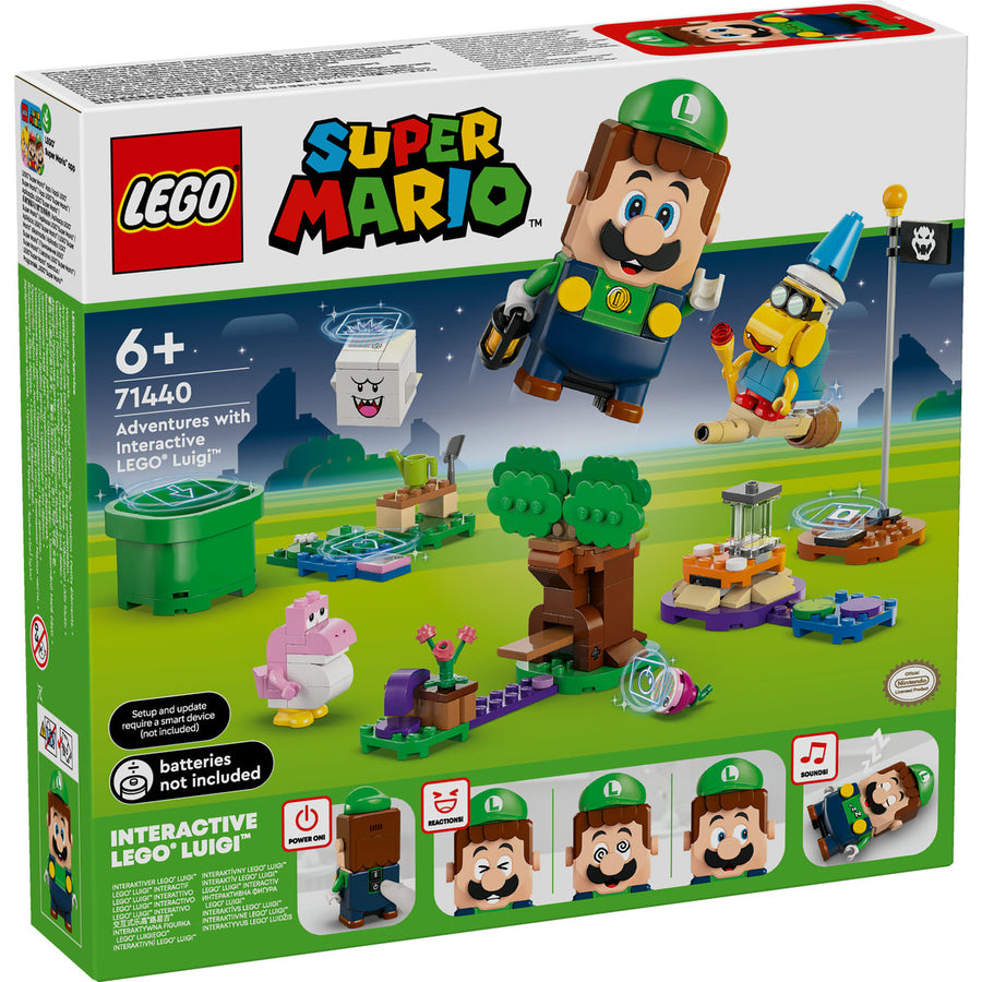 LEGO Super Mario 71440 — Aventuri cu LEGO Luigi™ interactiv – imagine 2