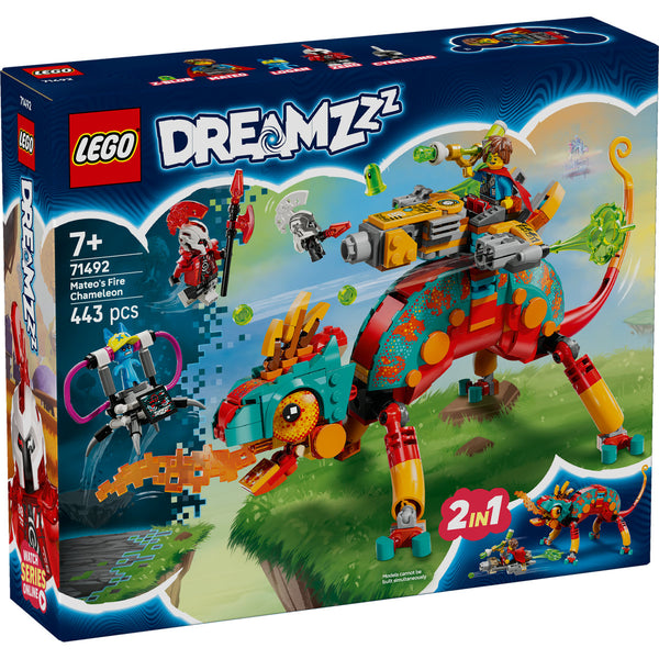 LEGO DREAMZzz 71492 — Cameleonul de foc al lui Mateo – imagine 2