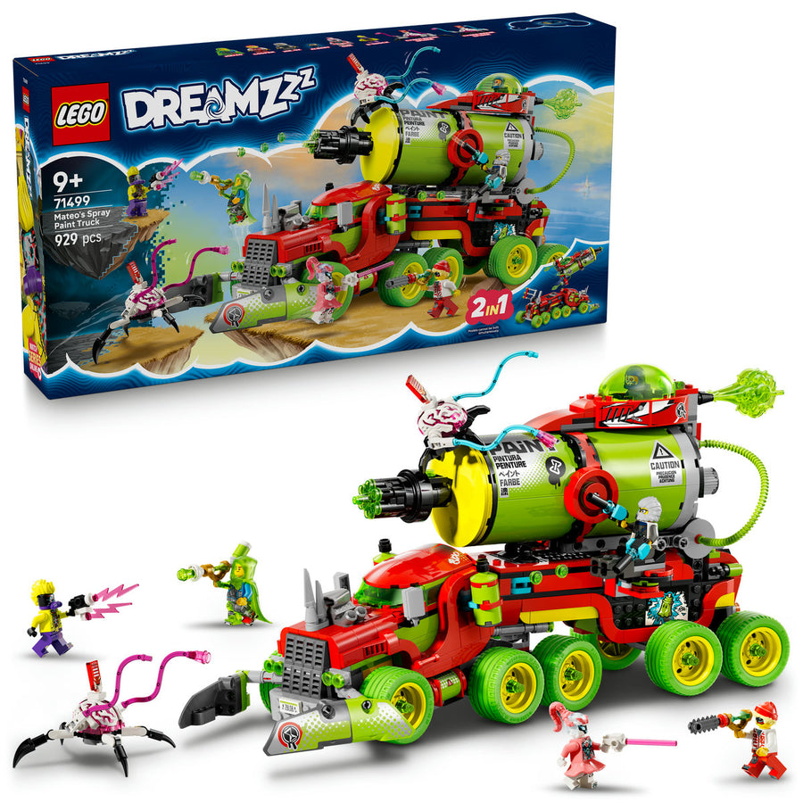 LEGO DREAMZzz 71499 — Camionul de vopsea spray al lui Mateo – imagine 1