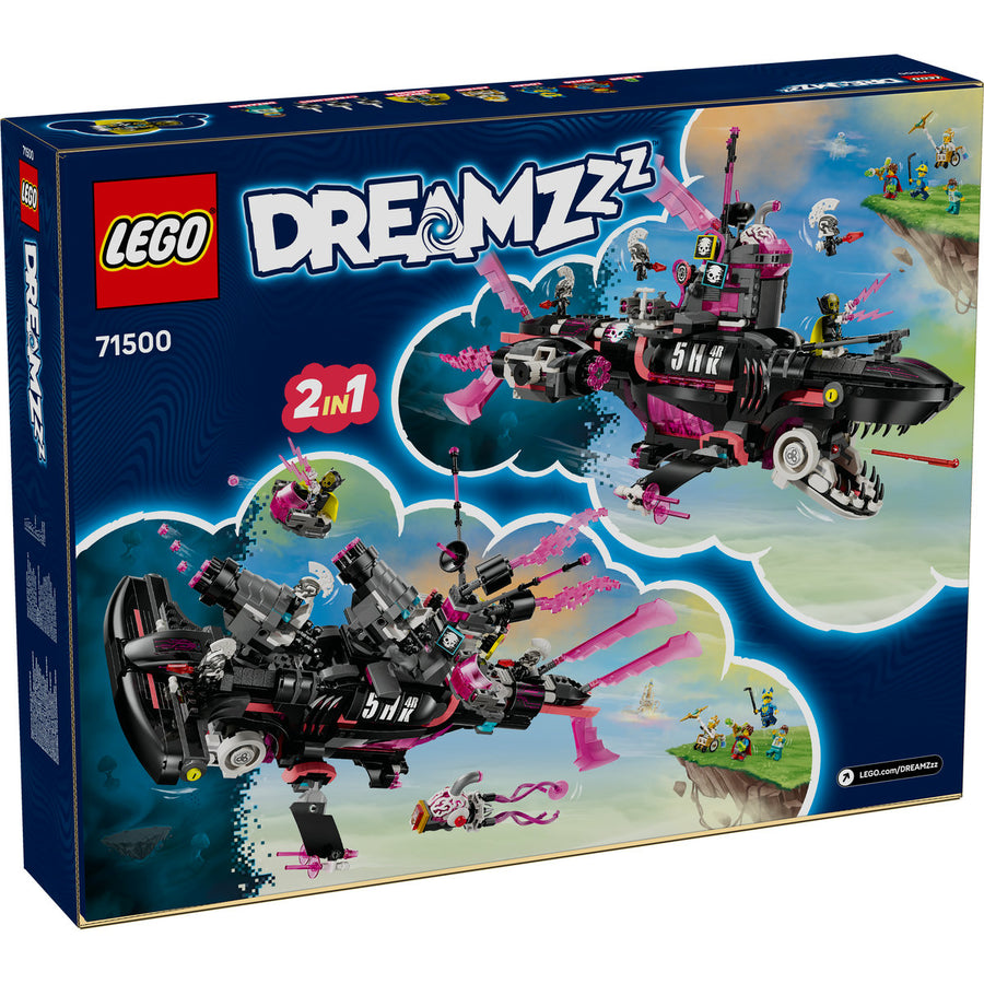 LEGO DREAMZzz 71500 — Submarin-rechin de coșmar – imagine 3