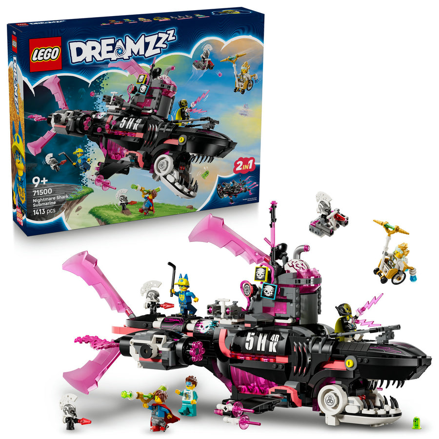 LEGO DREAMZzz 71500 — Submarin-rechin de coșmar – imagine 1