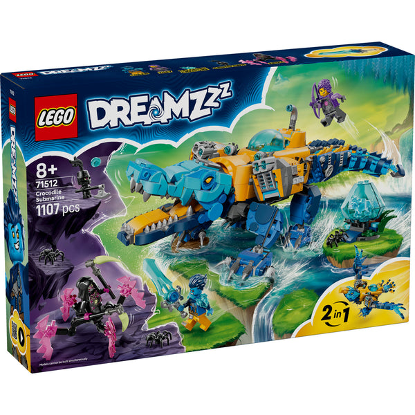 LEGO DREAMZzz 71512 — Submarin crocodil – imagine 2
