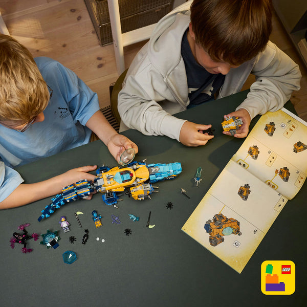 LEGO DREAMZzz 71512 — Submarin crocodil – imagine 6