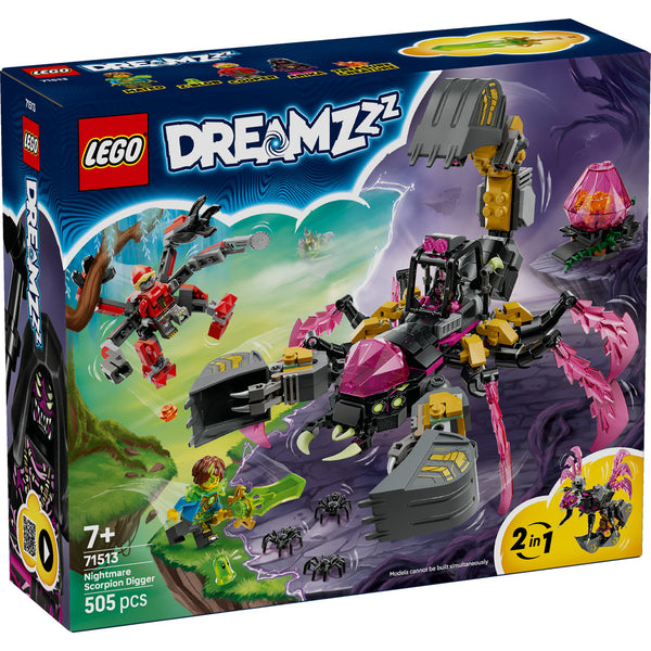 LEGO DREAMZzz 71513 — Excavator scorpion de coșmar – imagine 2
