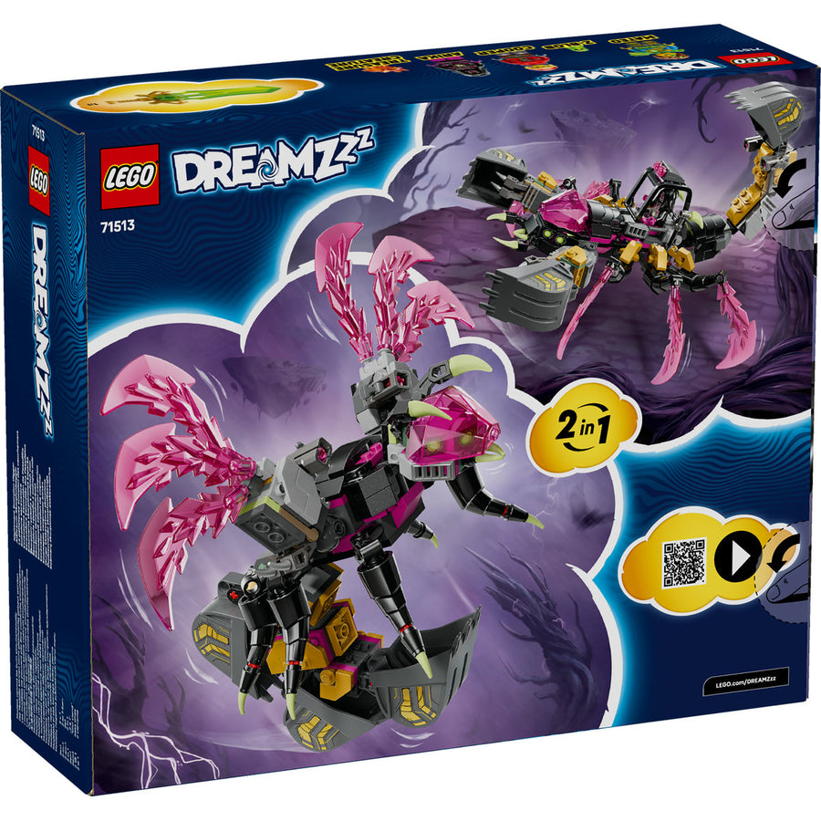 LEGO DREAMZzz 71513 — Excavator scorpion de coșmar – imagine 3