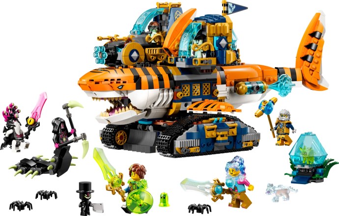 LEGO DREAMZzz 71515 — Tancul tigru-rechin