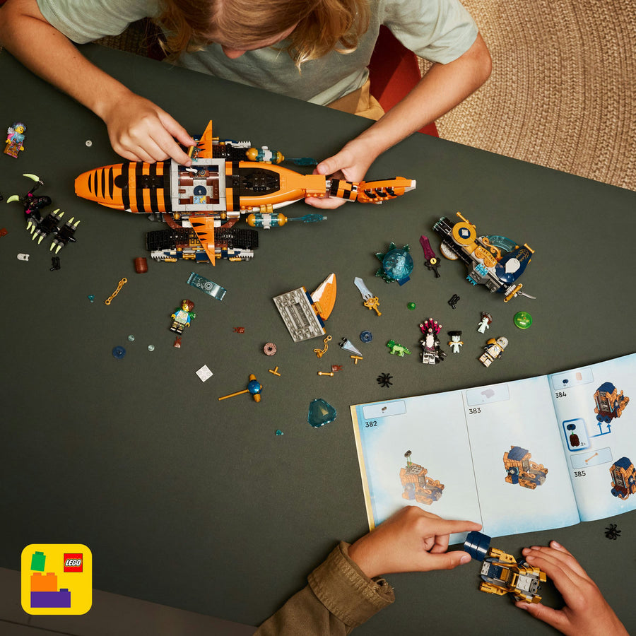 LEGO DREAMZzz 71515 — Tancul tigru-rechin – imagine 6