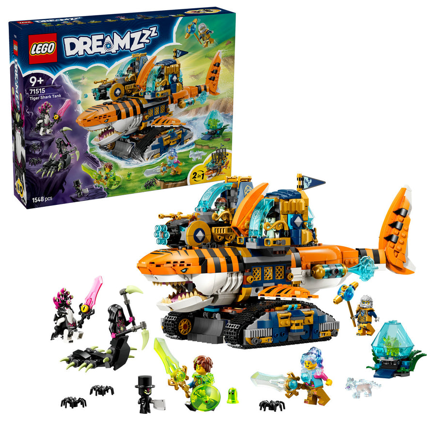 LEGO DREAMZzz 71515 — Tancul tigru-rechin – imagine 1