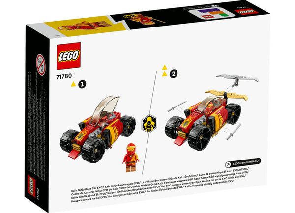 LEGO Ninjago 71780 — Mașina de curse EVO ninja a lui Kai – imagine 3