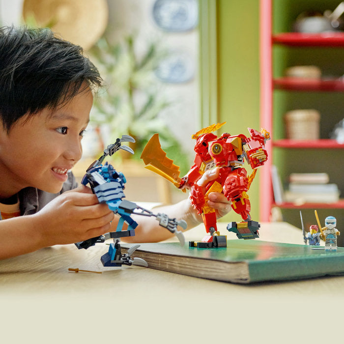 LEGO Ninjago 71808 — Robotul de foc al lui Kai – imagine 8