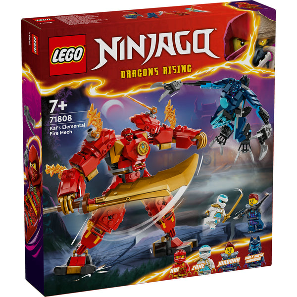 LEGO Ninjago 71808 — Robotul de foc al lui Kai – imagine 2