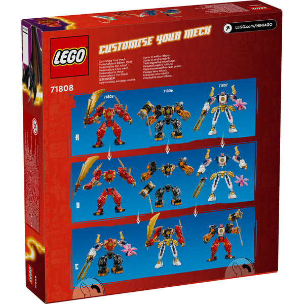 LEGO Ninjago 71808 — Robotul de foc al lui Kai – imagine 3