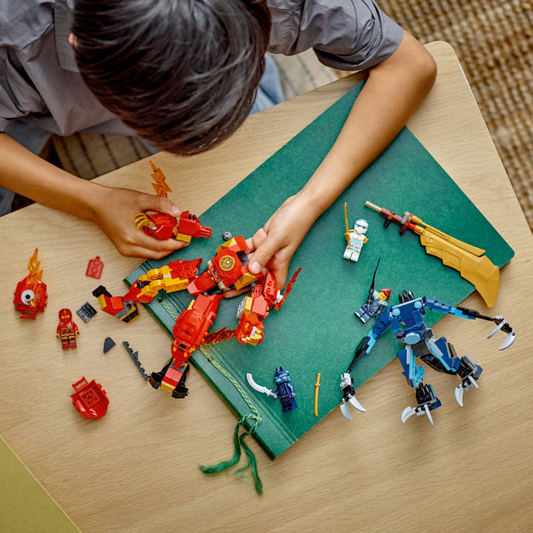 LEGO Ninjago 71808 — Robotul de foc al lui Kai – imagine 4