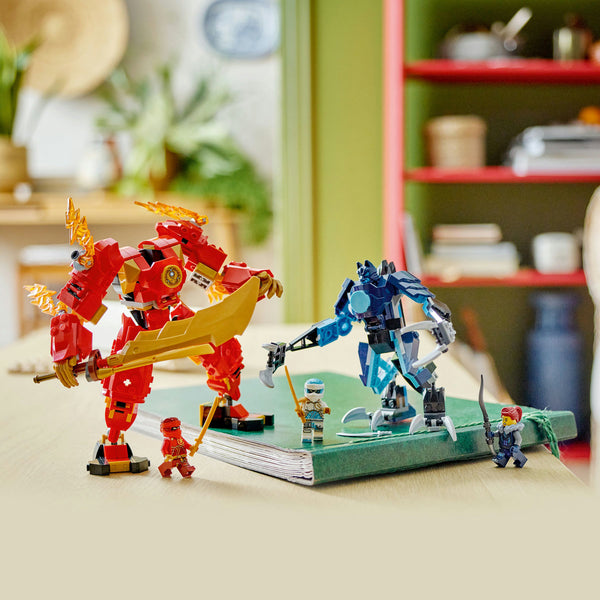 LEGO Ninjago 71808 — Robotul de foc al lui Kai – imagine 6