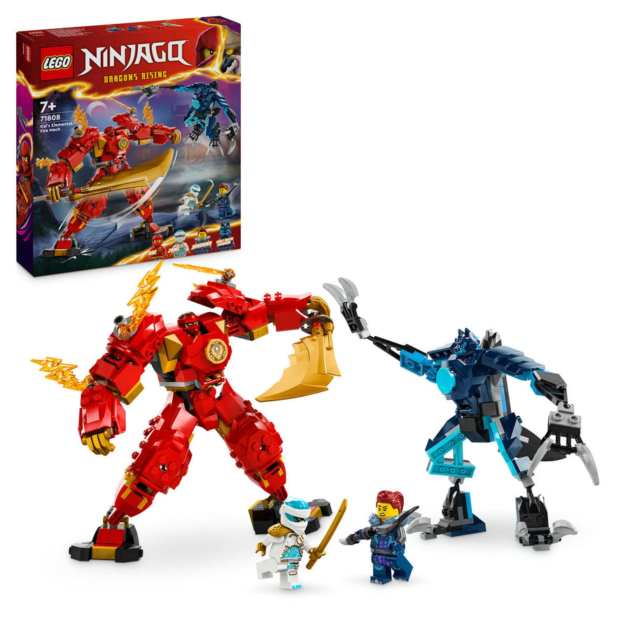 LEGO Ninjago 71808 — Robotul de foc al lui Kai – imagine 1