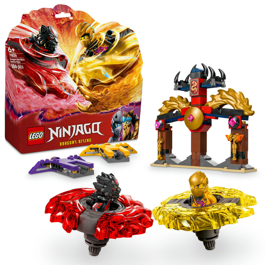 LEGO Ninjago 71826 — Pachet de lupta cu dragoni Spinjitzu – imagine 1