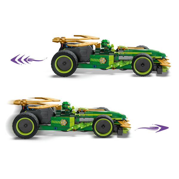 LEGO Ninjago 71828 — Masina de curse pull-back a lui Lloyd – imagine 7
