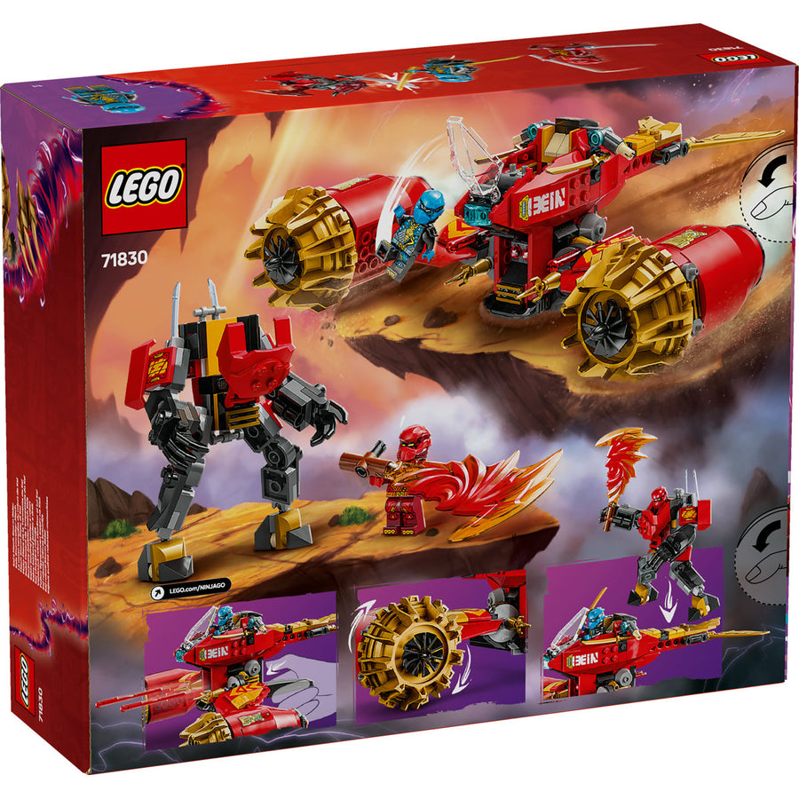 LEGO Ninjago 71830 — Vehiculul-robot zburator al lui Kai – imagine 3