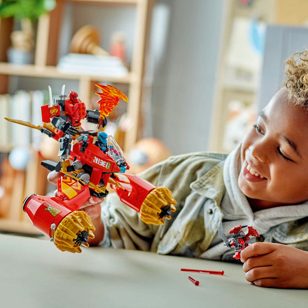 LEGO Ninjago 71830 — Vehiculul-robot zburator al lui Kai – imagine 5