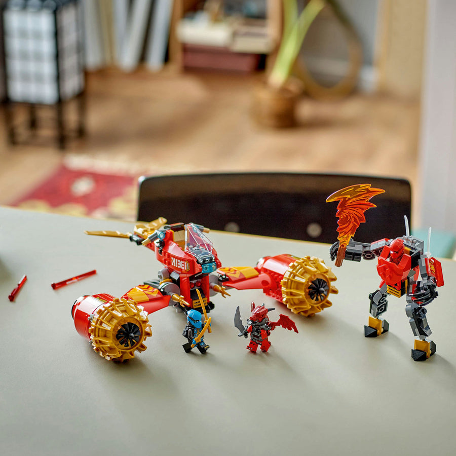 LEGO Ninjago 71830 — Vehiculul-robot zburator al lui Kai – imagine 6