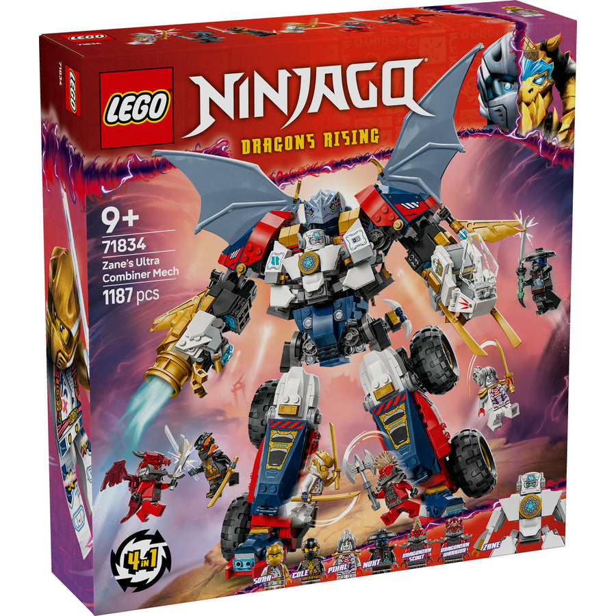 LEGO Ninjago 71834 — Ultrarobotul combinat al lui Zane – imagine 2
