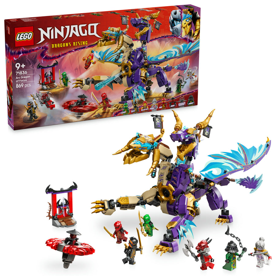 LEGO Ninjago 71836 — Dragonul concentrarii Arc – imagine 1